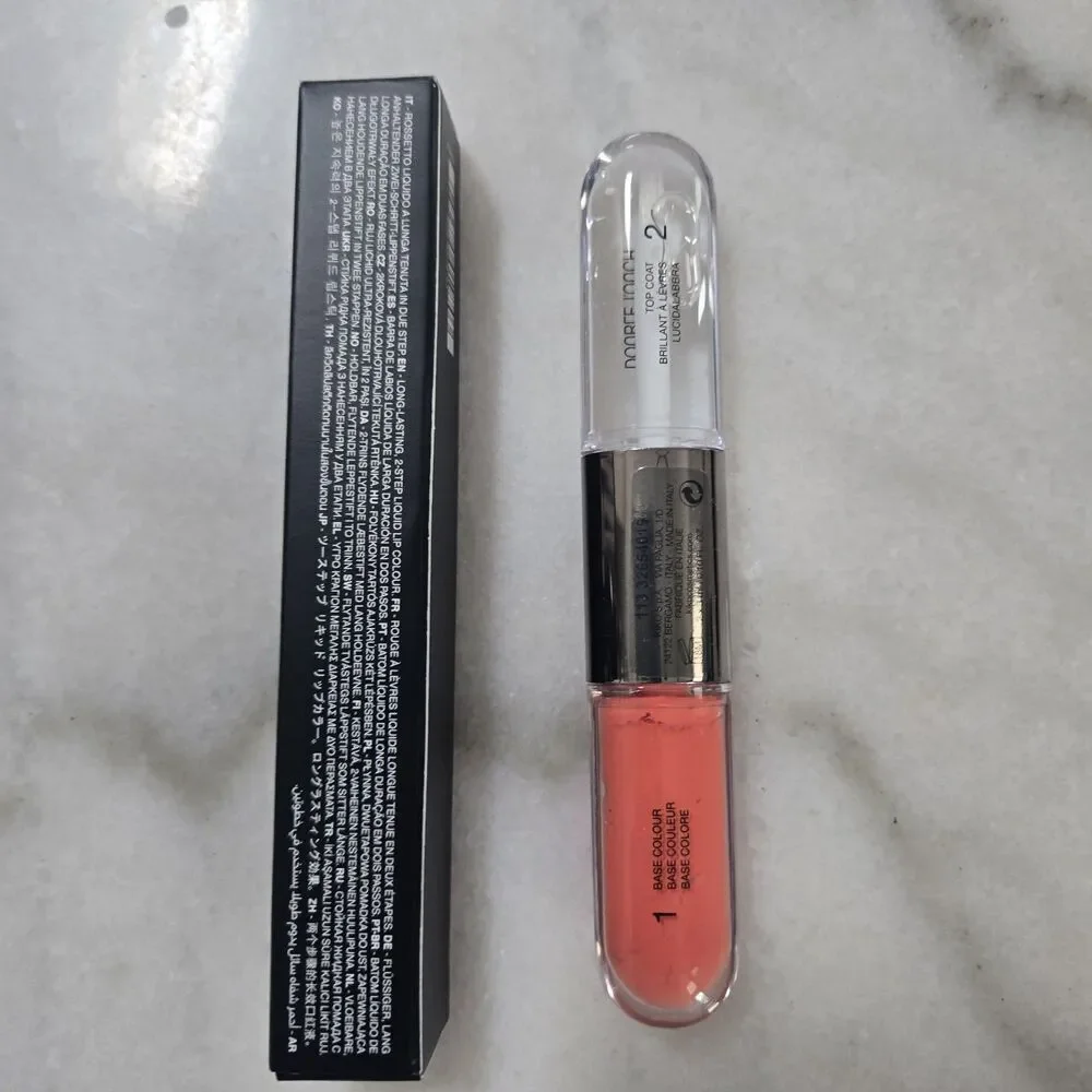 Kiko Milano Unlimited Double Touch Liquid Lipstick 113 Coral 2x3ml/0.10oz